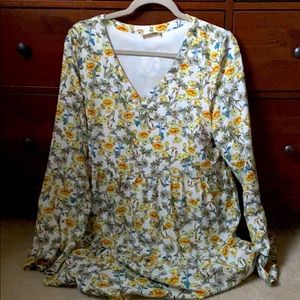 Unworn Floral Midi Dress